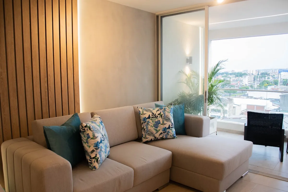 Céntrico, 3BR Lujoso Moderno con vista panorámica